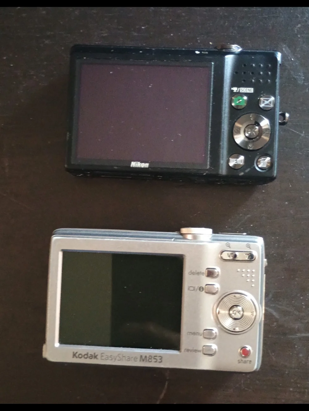 Nikon COOLPIX And Kodak Easy share Compact Digital Camera Lot
